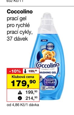 Coccolino prací gel