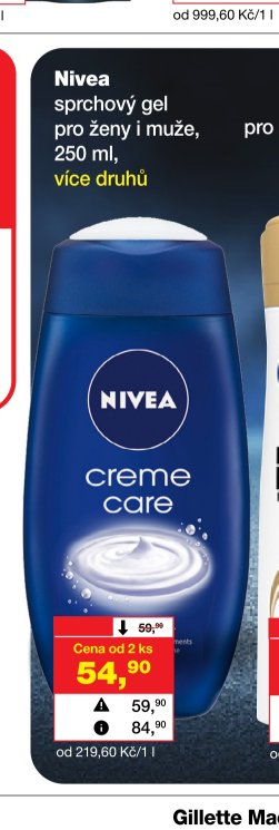 Nivea sprchový gel