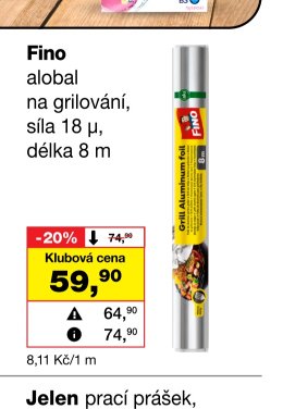 Fino alobal na grilování