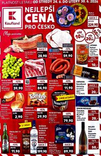 aktuální leták Kaufland 24.6.2026-30.6.2026