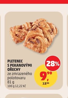 PLETENEC S PEKANOVÝMI OŘECHY