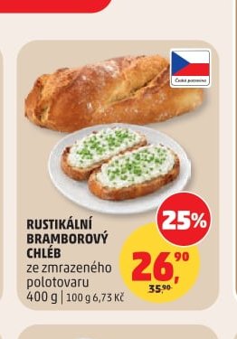 RUSTIKÁLNÍ BRAMBOROVÝ CHLÉB