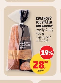 KVÁSKOVÝ TOUSTÁČEK BREADWAY