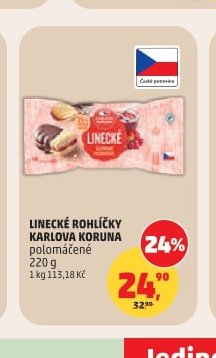 LINECKÉ ROHLÍČKY KARLOVA KORUNA