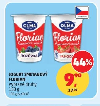 Jogurt smetanový Florian