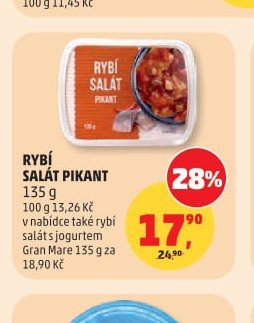 RYBÍ SALÁT PIKANT