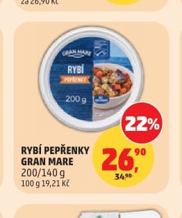 RYBÍ PEPŘENKY GRAN MARE