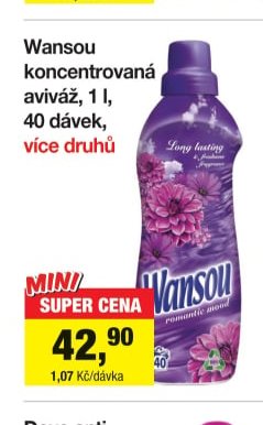 Wansou koncentrovaná aviváž 1 l