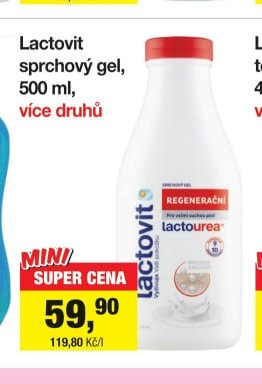 Lactovit sprchový gel 500 ml