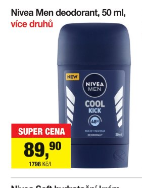 Nivea Men deodorant, 50 ml, více druhů