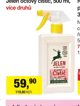 Jelen octový čistič, 500 ml, více druhů