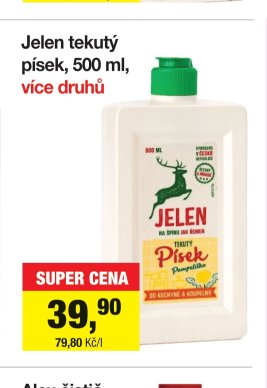 Jelen tekutý písek, 500 ml, více druhů