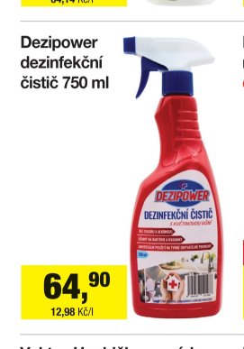 Dezipower dezinfekční čistič 750 ml