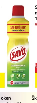 SAVO dezinfekce Prim