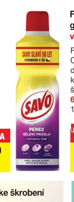 SAVO prací gel Perex