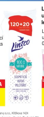 Linteo odličovací tampony