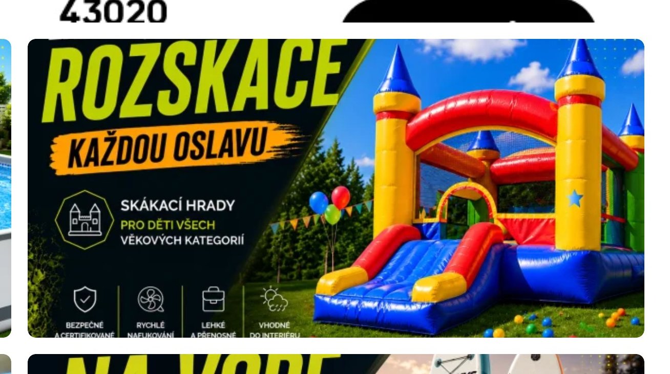 Skákací hrady - Sparkys aktualniletaky.eu