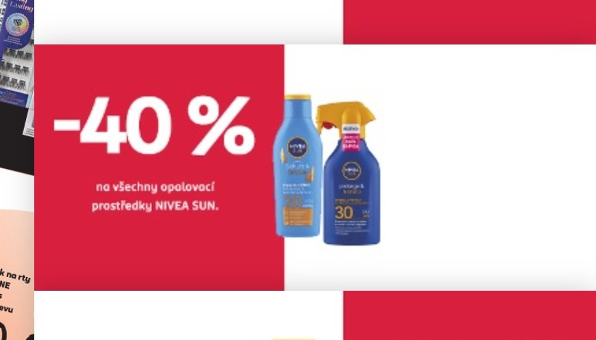 NIVEA SUN opalovací prostředky
