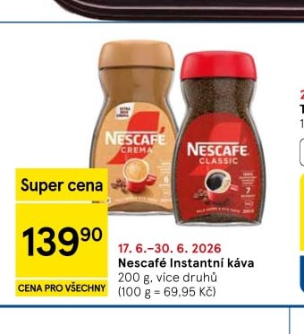 Nescafé Instantní káva - Tesco aktualniletaky.eu