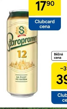 Staropramen 12 - Tesco aktualniletaky.eu