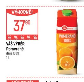 Váš Výběr Pomerančový džus