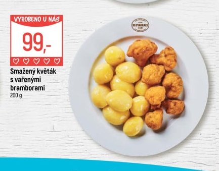 Smažený květák s vařenými bramborami - Globus aktualniletaky.eu