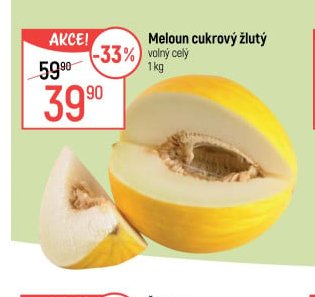Meloun cukrový žlutý - Globus aktualniletaky.eu