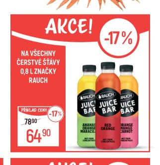Džusy Rauch - Globus aktualniletaky.eu