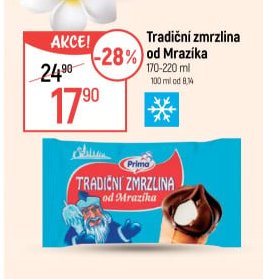 Tradiční zmrzlina od Mrazika