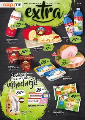 aktuální leták COOP 24.6.2026-7.7.2026