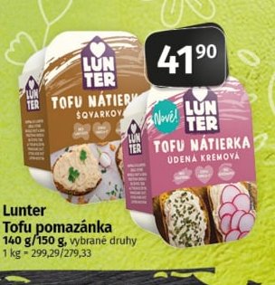 Lunter Tofu pomazánka