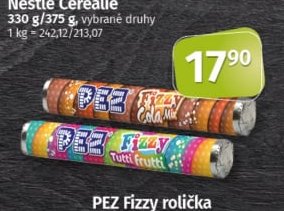PEZ Fizzy rolička