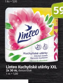 Linteo Kuchyňské utěrky XXL