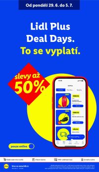 aktuální leták Lidl 29.6.2026-5.7.2026