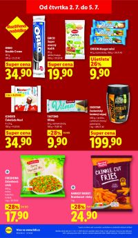 aktuální leták Lidl 2.7.2026-5.7.2026