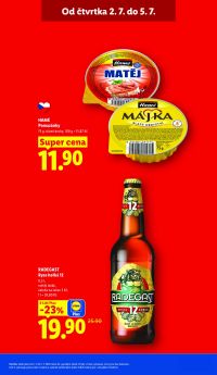 aktuální leták Lidl 2.7.2026-5.7.2026