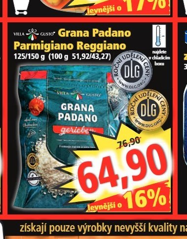 Grana Padano Parmigiano Reggiano