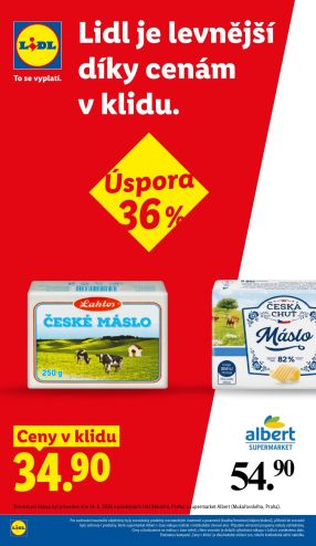 aktuální leták Lidl 2.7.2026-5.7.2026