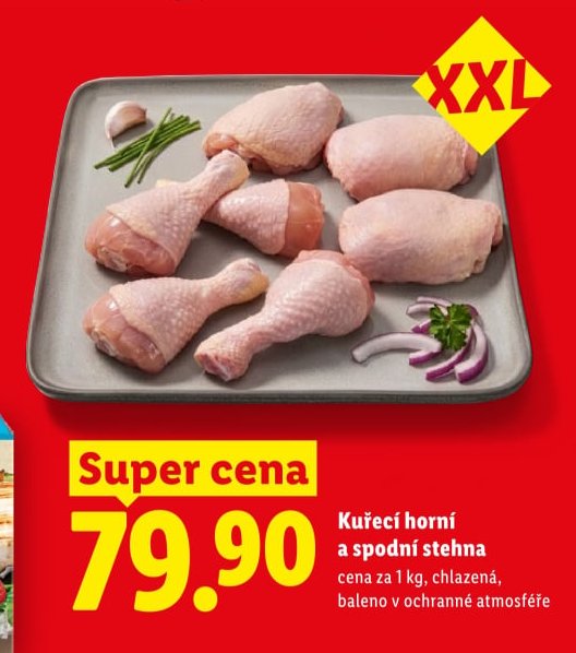 Kuřecí horní a spodní stehna