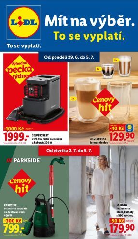 aktuální leták Lidl 29.6.2026-5.7.2026
