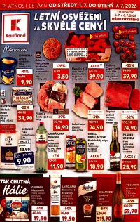 aktuální leták Kaufland 1.7.2026-7.7.2026