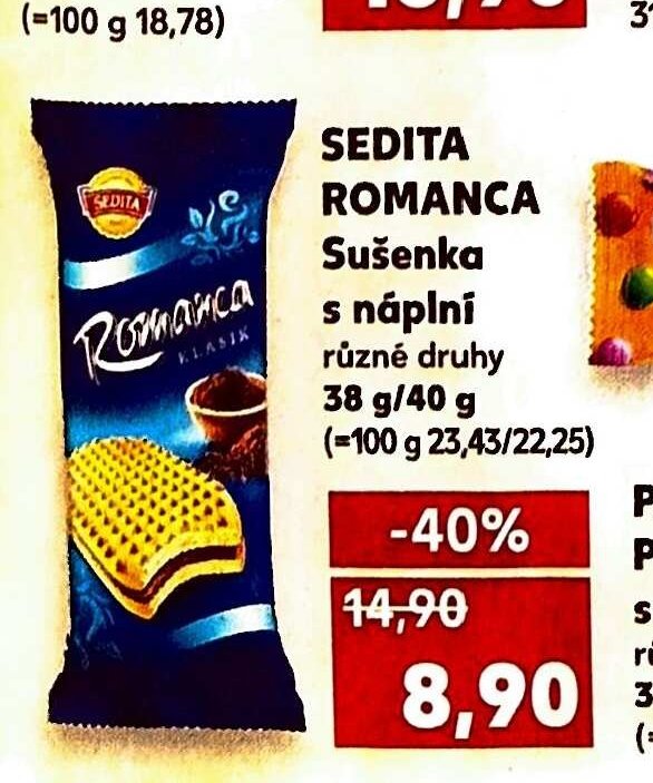 SEDITA ROMANCA Sušenka