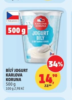 BÍLÝ JOGURT KARLOVA KORUNA - Penny Market aktualniletaky.eu