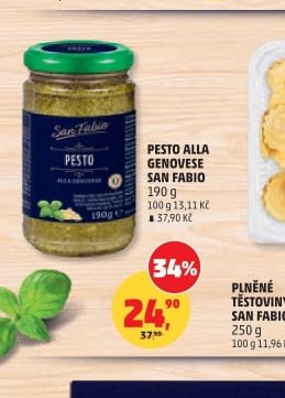 PESTO ALLA GENOVESE SAN FABIO 190 g