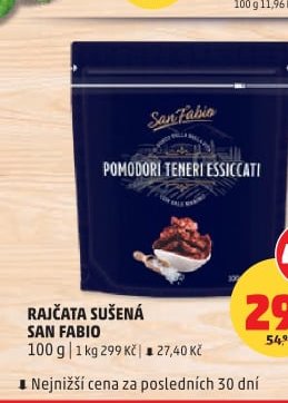 RAJČATA SUŠENÁ SAN FABIO 100 g