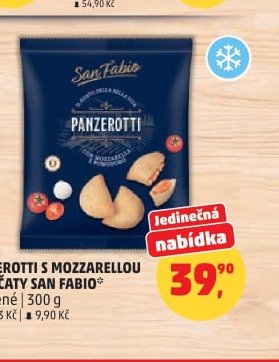 PANZEROTTI S MOZZARELLOU A RAJČATY SAN FABIO 300 g