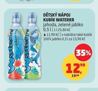 Dětský nápoj Kubík Waterrr