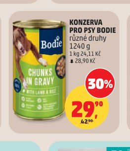 Konzerva pro psy Bodie
