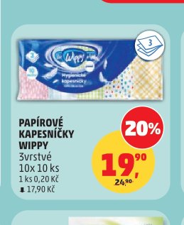 PAPÍROVÉ KAPESNÍČKY Wippy