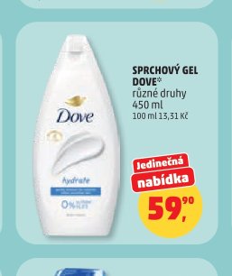 SPRCHOVÝ GEL DOVE